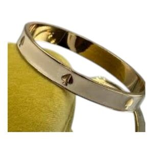 kate spade Gold Spade Accent Bangle Bracelet